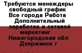 Требуются менеждеры, свободный график - Все города Работа » Дополнительный заработок и сетевой маркетинг   . Нижегородская обл.,Дзержинск г.